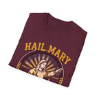 Hail Mary T-Shirt - Gold & Brown