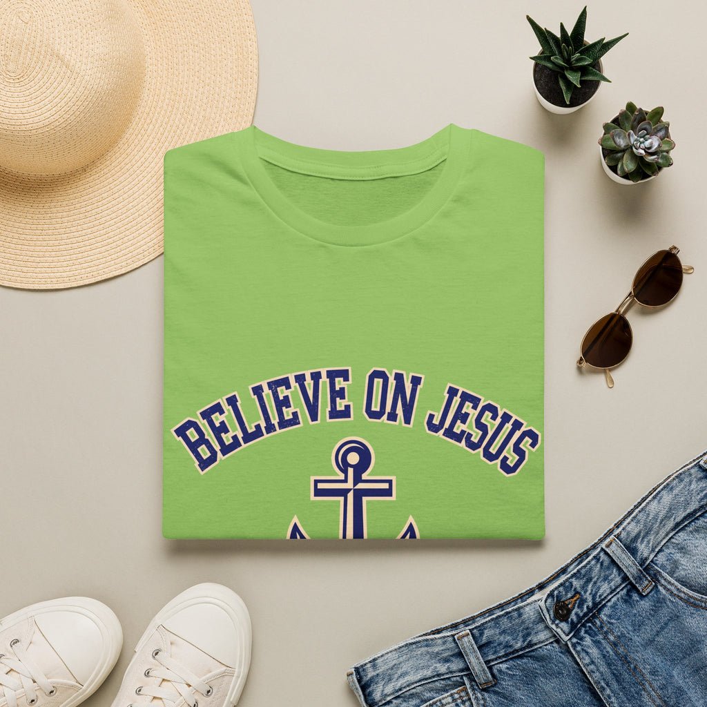 Believe on Jesus Anchor T-Shirt