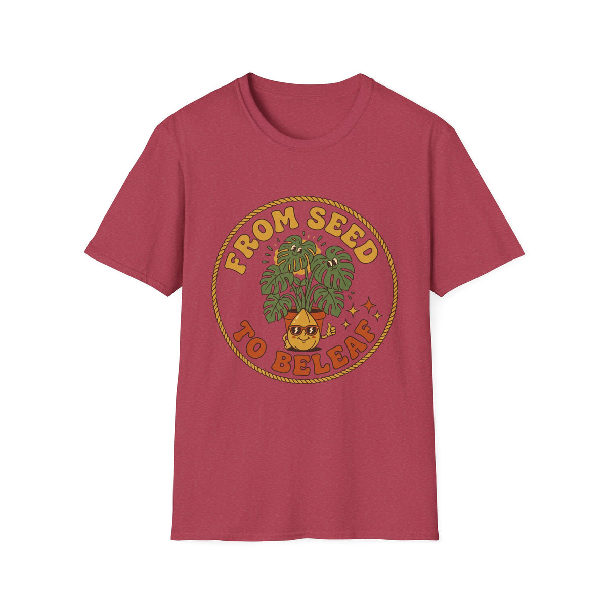 From Seed to Beleaf Graphic T-Shirt