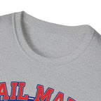 Hail Mary T-Shirt - Blue & Red
