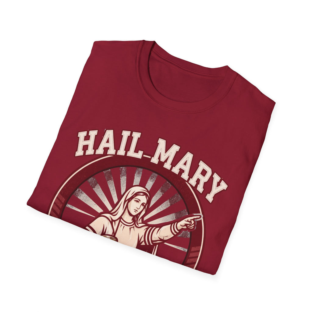 Hail Mary T-Shirt - Red & White