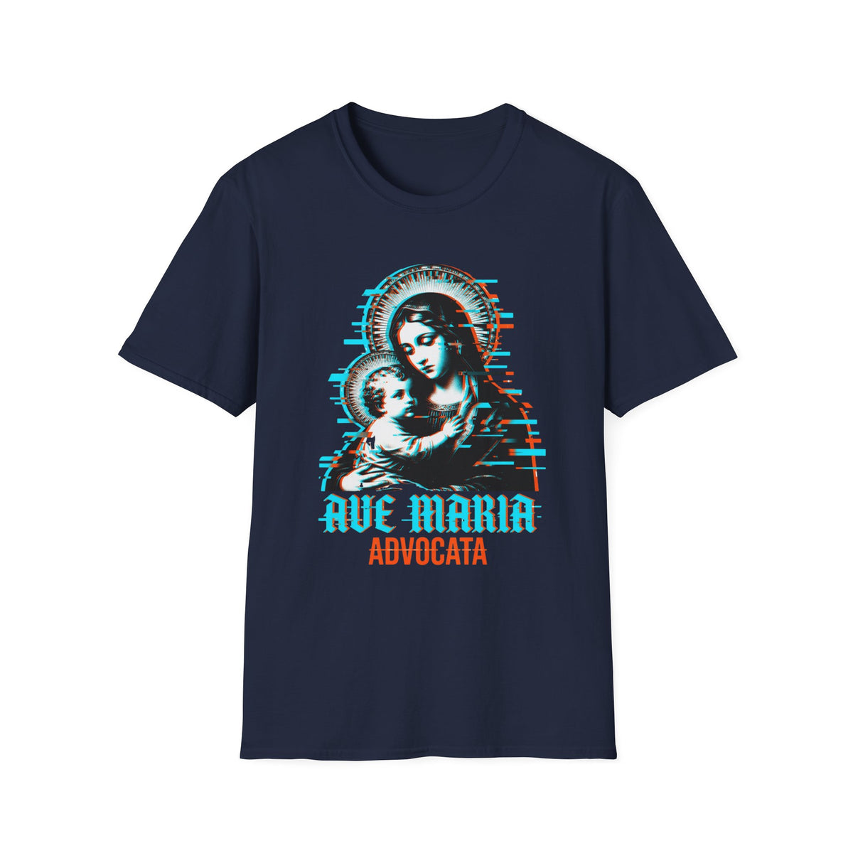 Ave Maria Advocata Glitch T-Shirt
