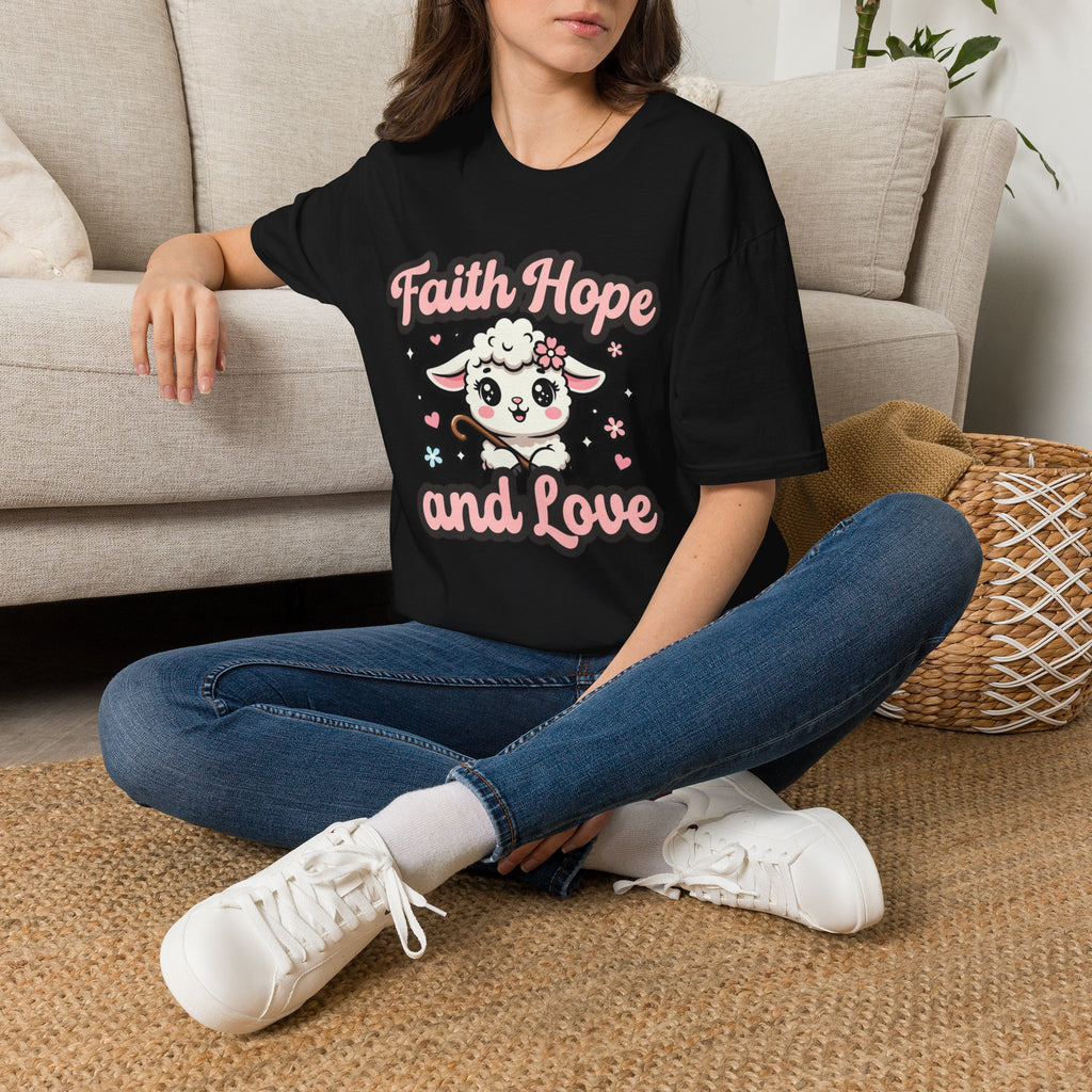 Faith, Hope & Love Lamb T-Shirt
