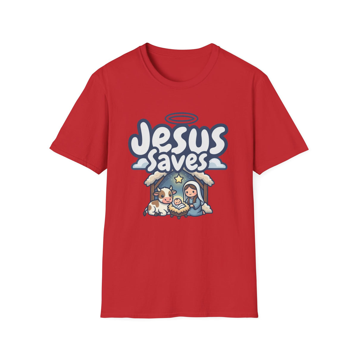 Jesus Saves Nativity T-Shirt