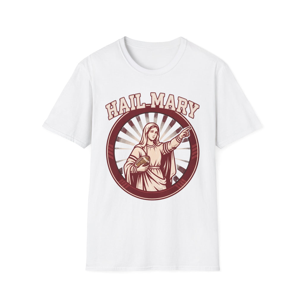 Hail Mary T-Shirt - Red & White