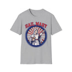 Hail Mary T-Shirt - Blue & Red