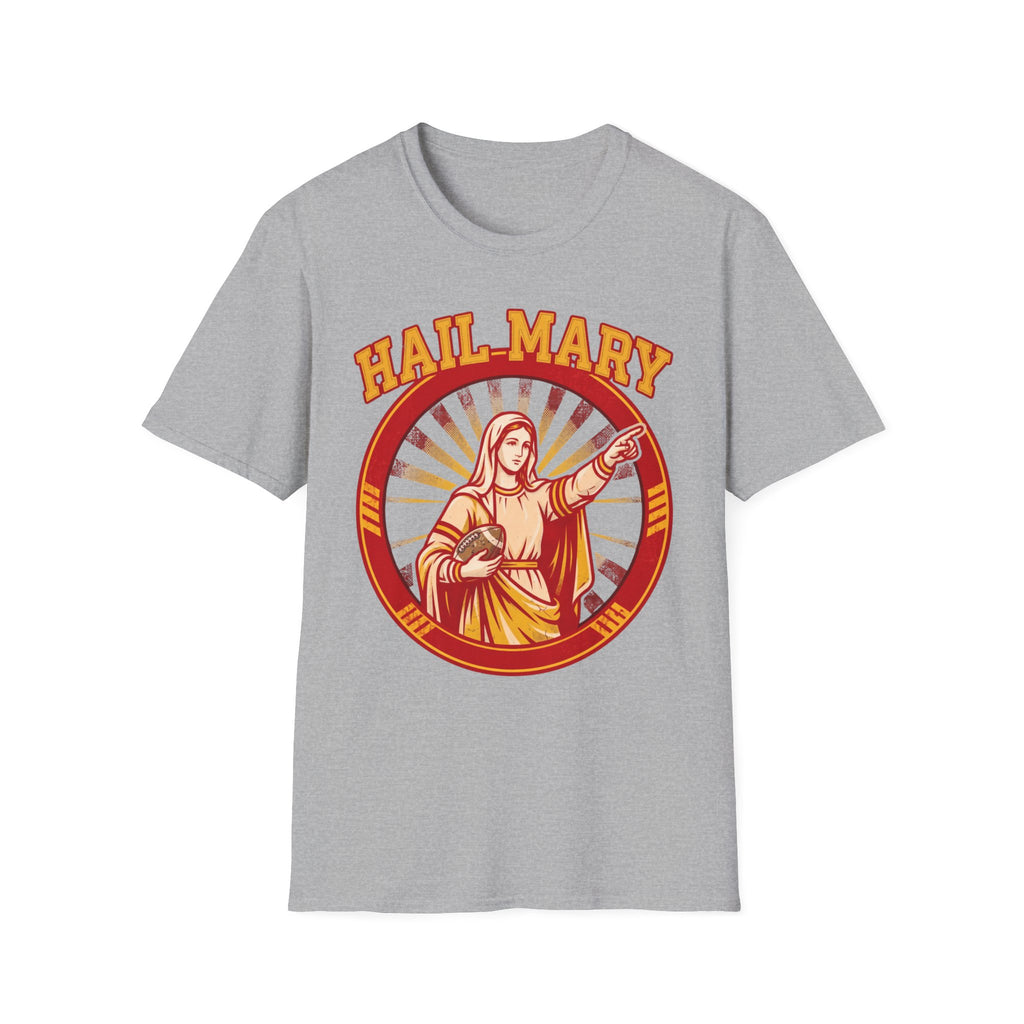 Hail Mary T-Shirt - Red & Gold