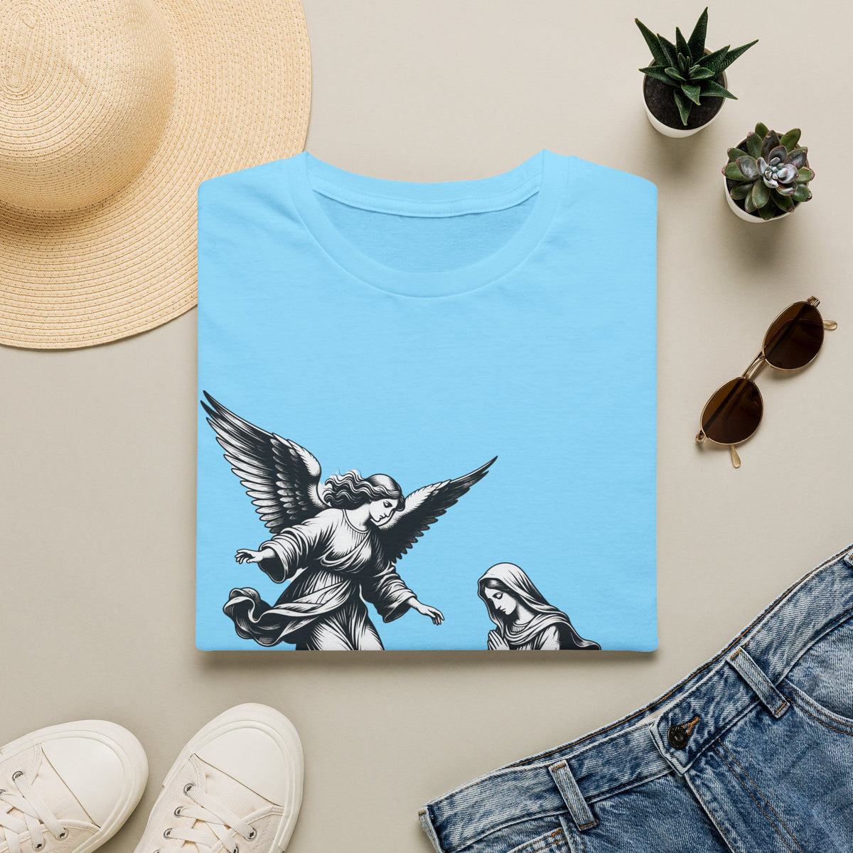 Pop-Art Praying Hands T-Shirt