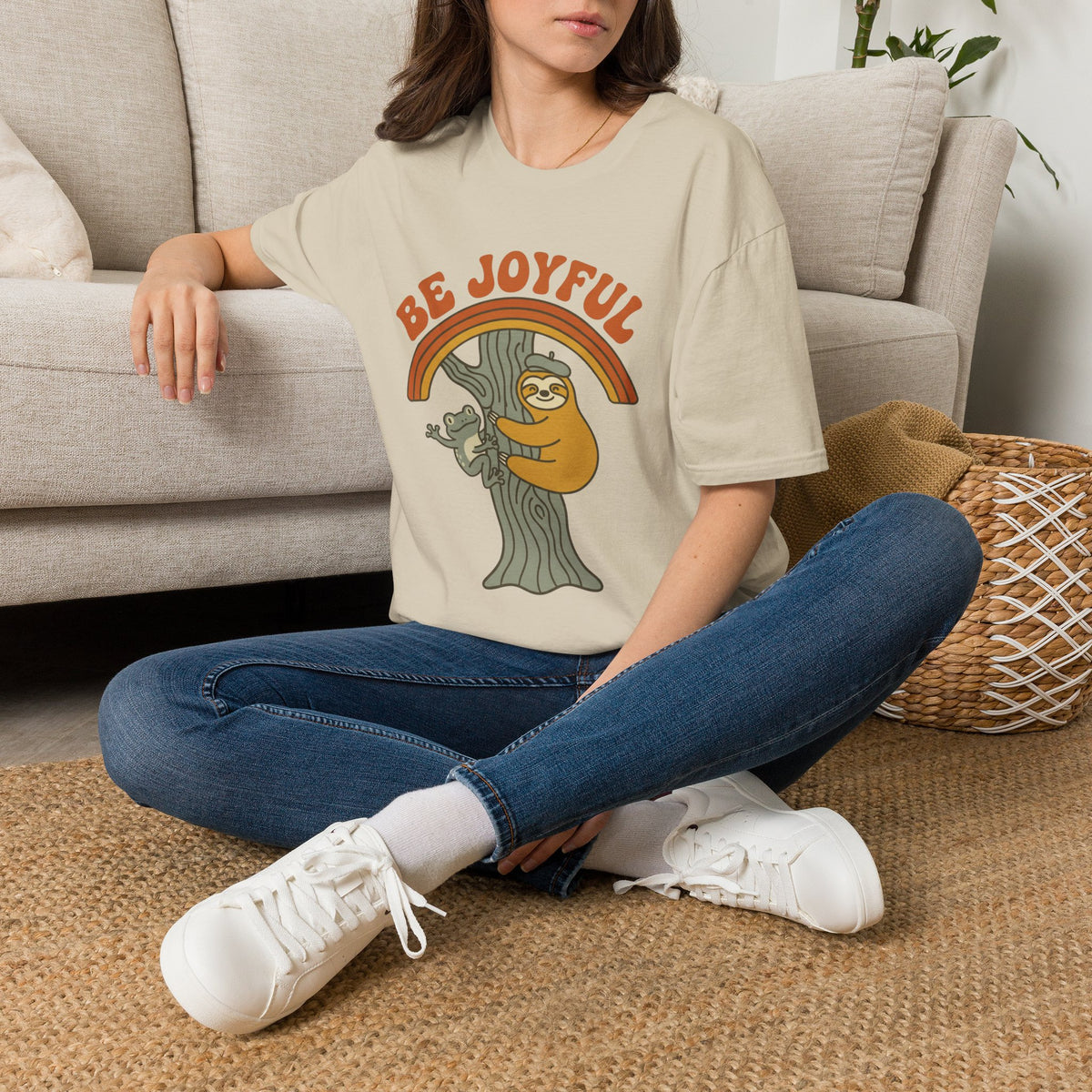Be Joyful Sloth T-Shirt