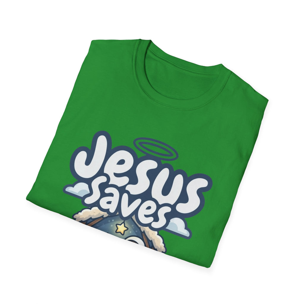 Jesus Saves Nativity T-Shirt