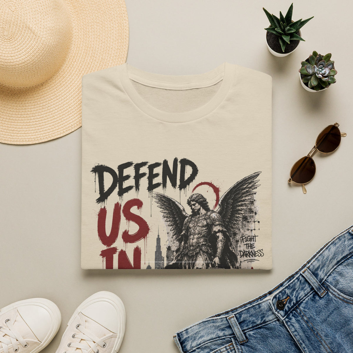 Defend Us in Battle T-Shirt