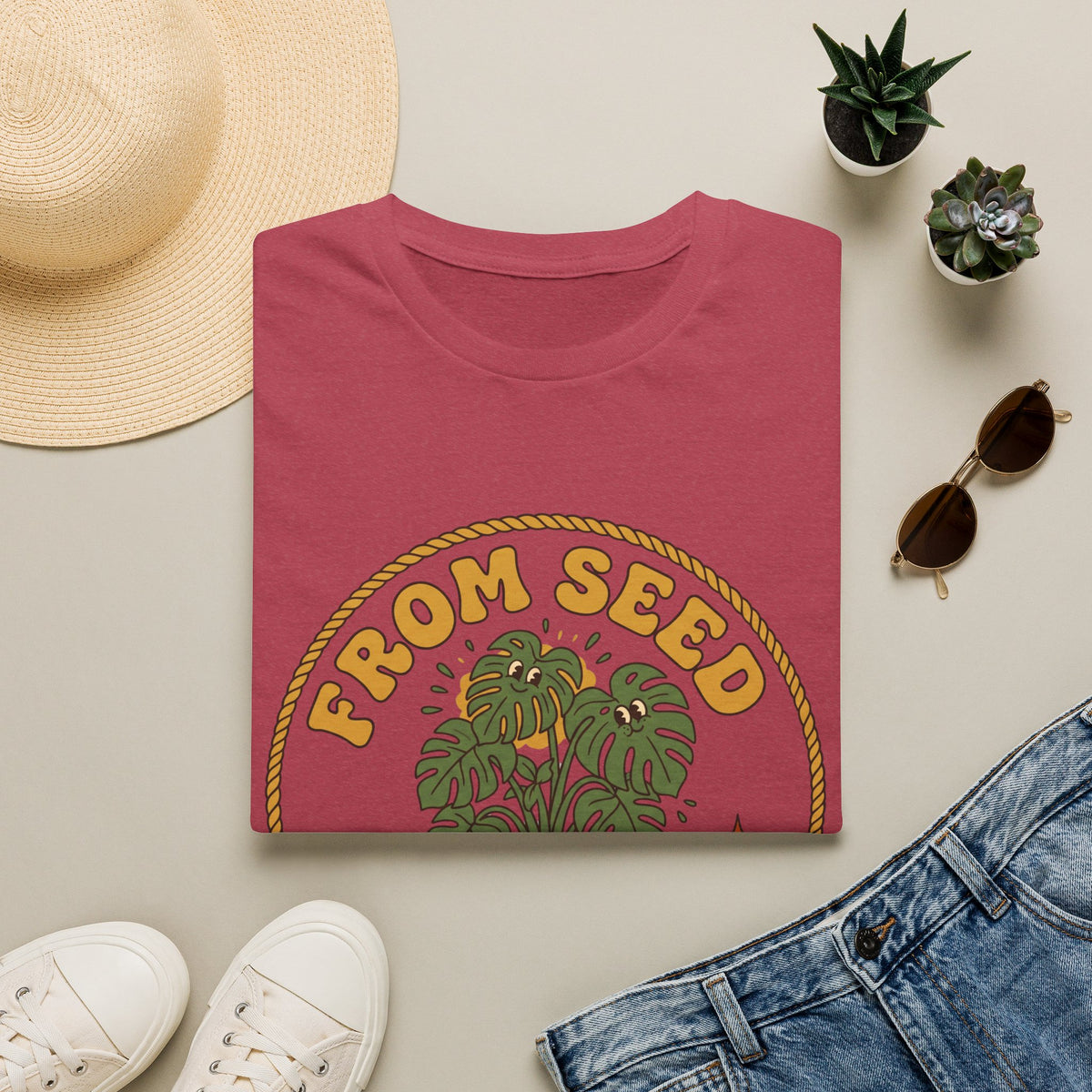 From Seed to Beleaf Graphic T-Shirt