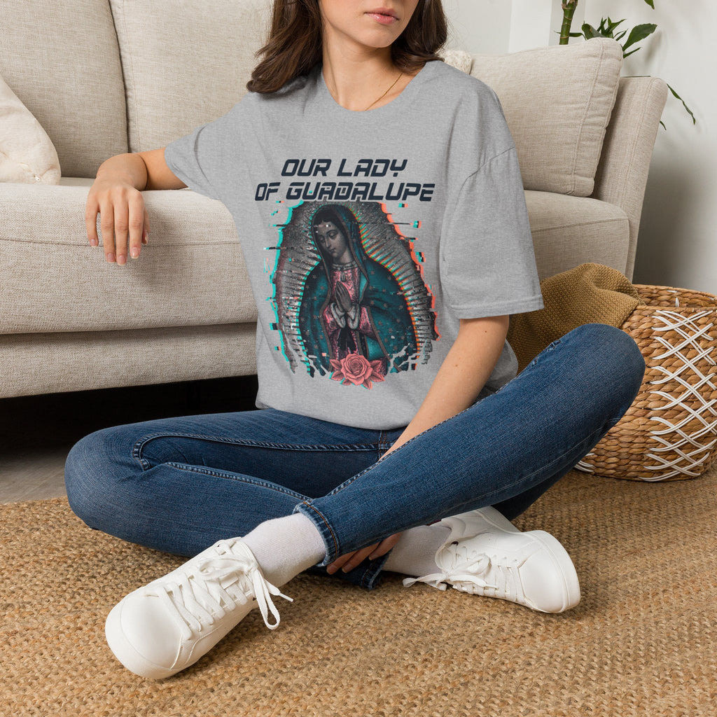 Our Lady of Guadalupe Glitch T-Shirt
