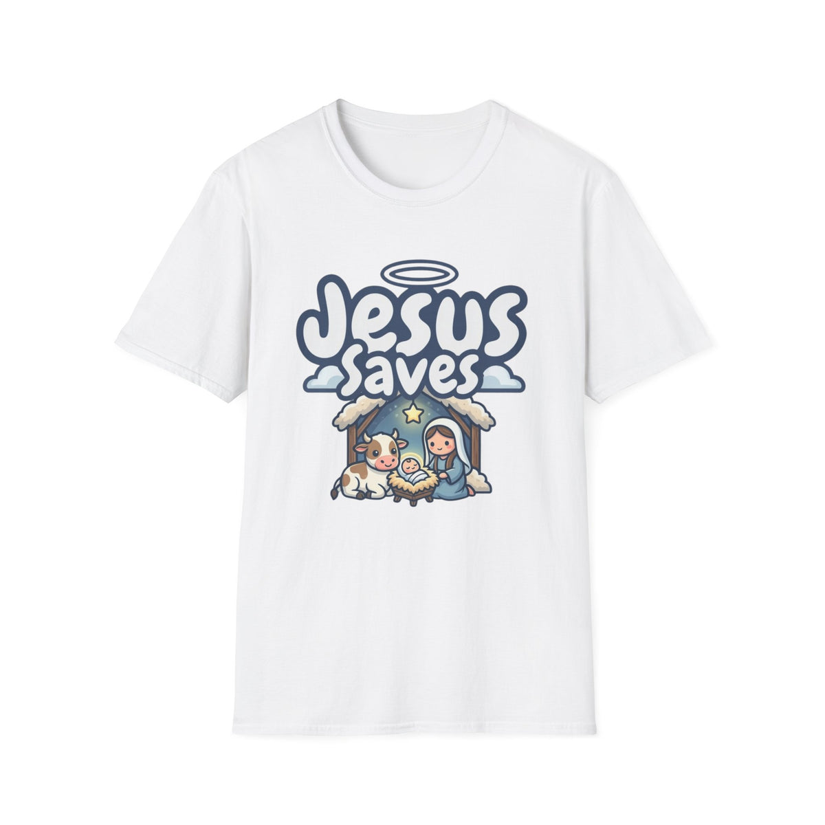 Jesus Saves Nativity T-Shirt