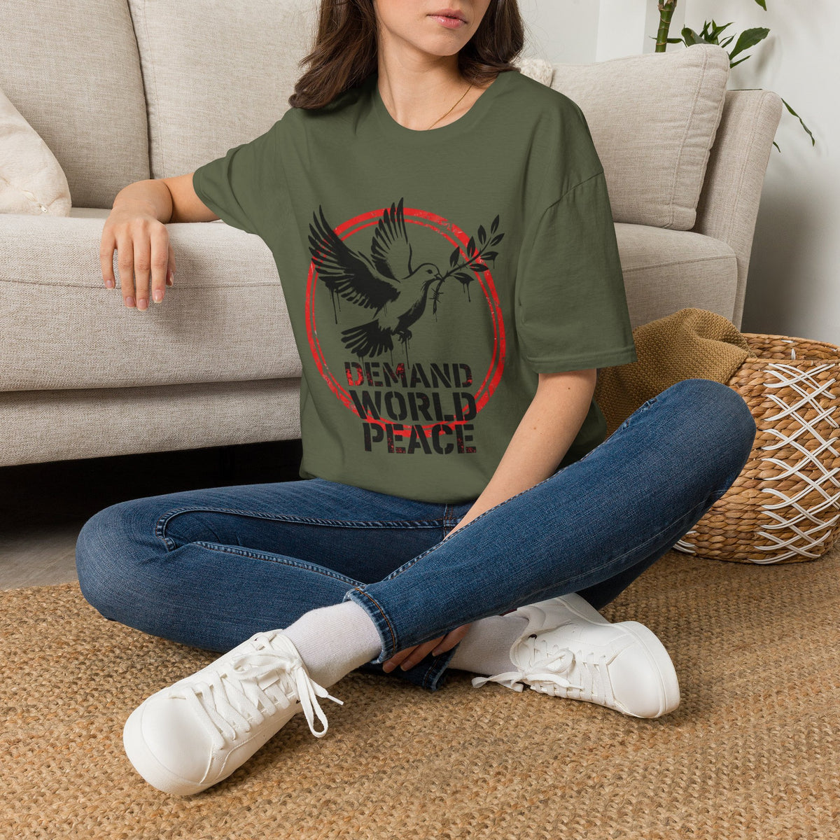 Demand World Peace T-Shirt