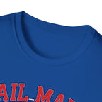 Hail Mary T-Shirt - Blue & Red