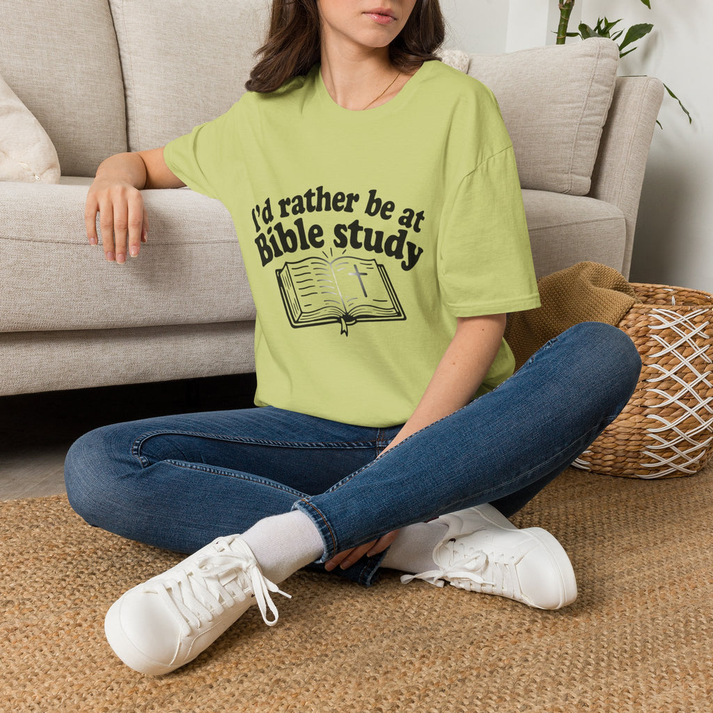 I'd Rather Be At Bible Study T-Shirt