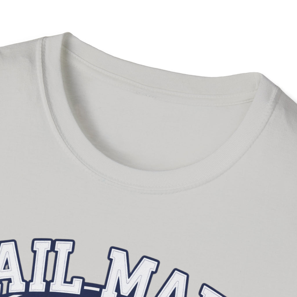 Haily Mary T-Shirt - Blue & White