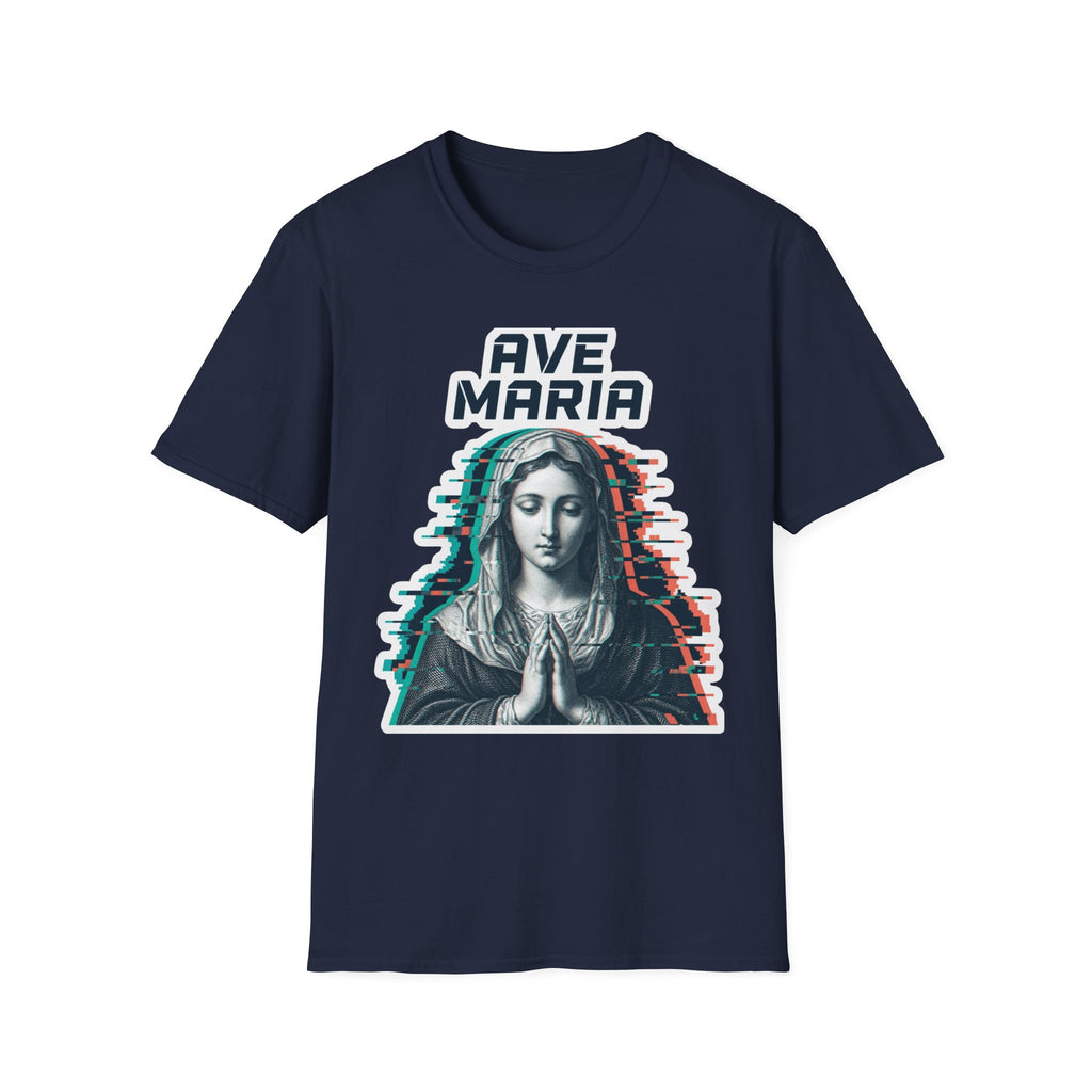 Ave Maria Glitch T-Shirt