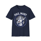 Haily Mary T-Shirt - Blue & White