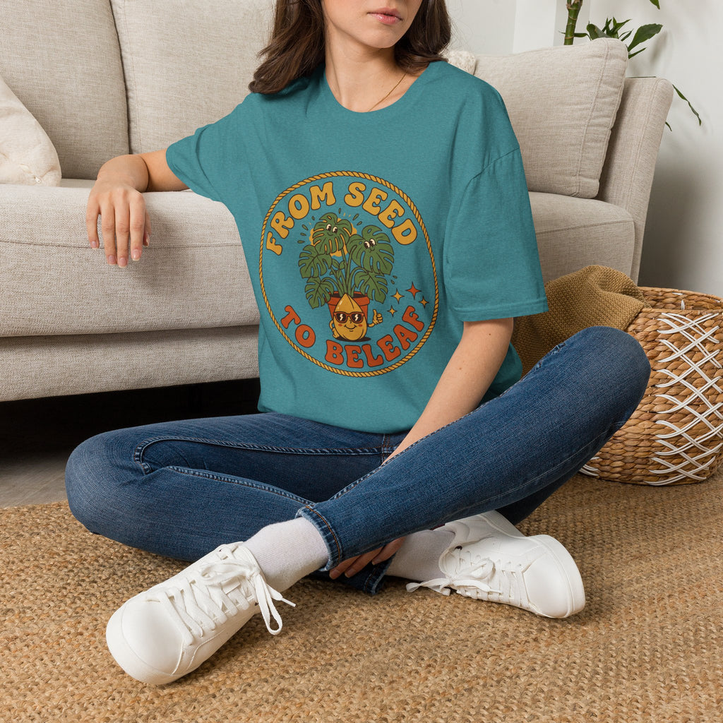 From Seed to Beleaf Graphic T-Shirt