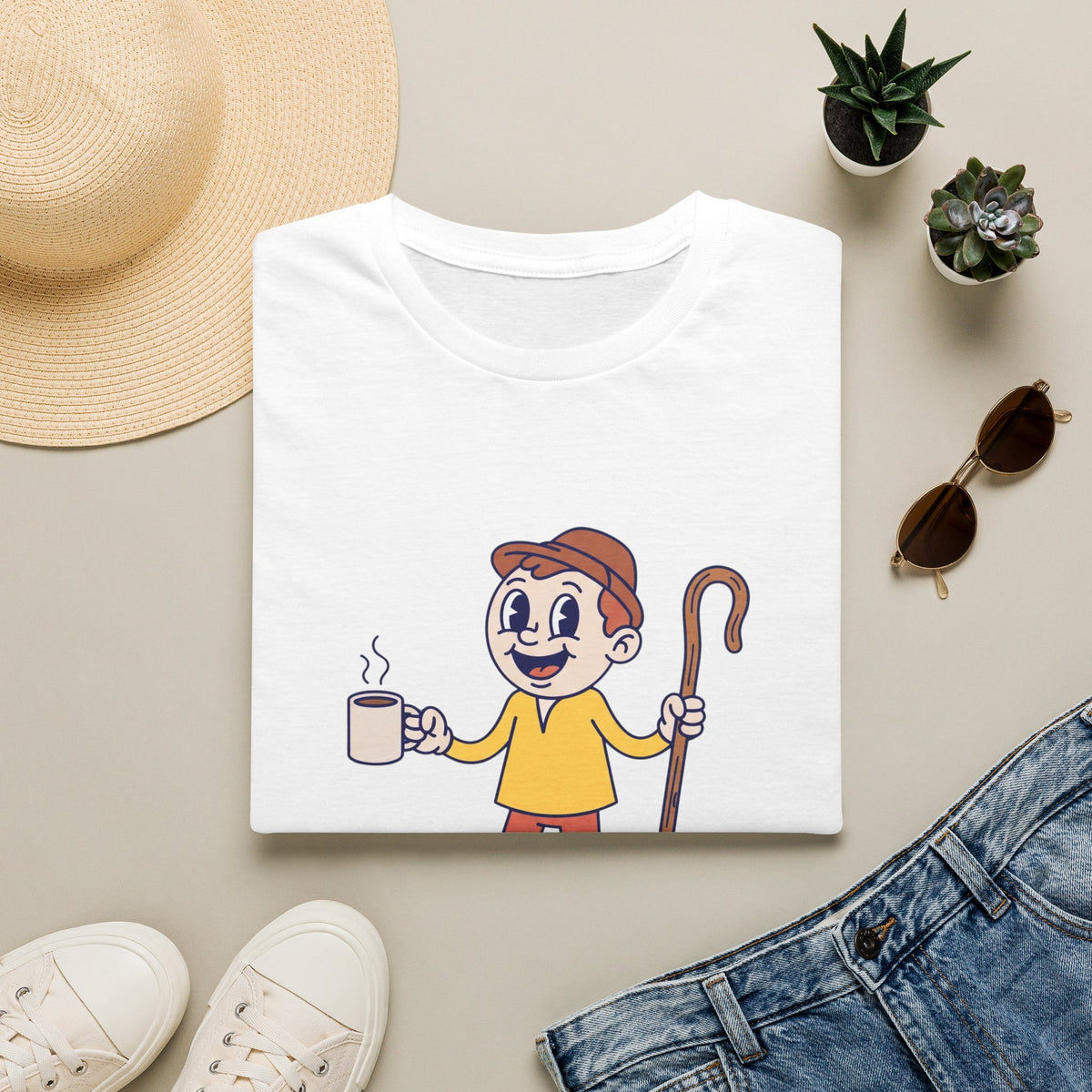Farmer with Coffee T‑Shirt