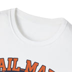 Hail Mary T-Shirt - Blue & Orange