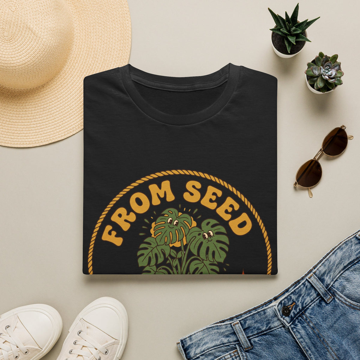 From Seed to Beleaf Graphic T-Shirt