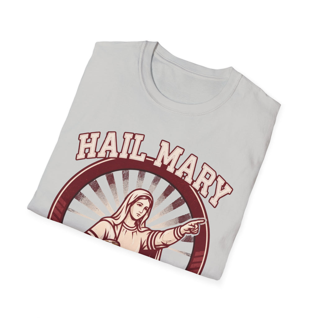 Hail Mary T-Shirt - Red & White