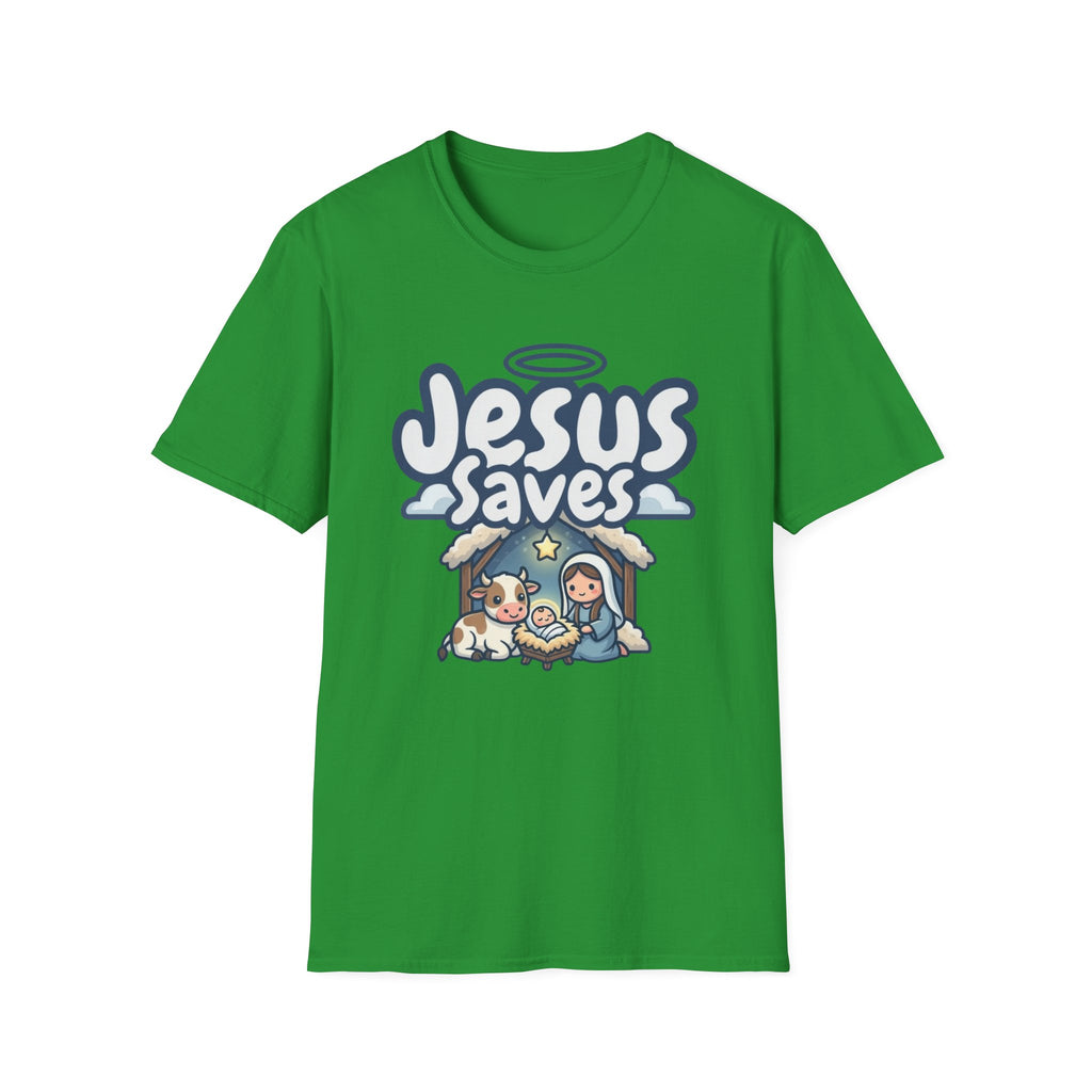 Jesus Saves Nativity T-Shirt