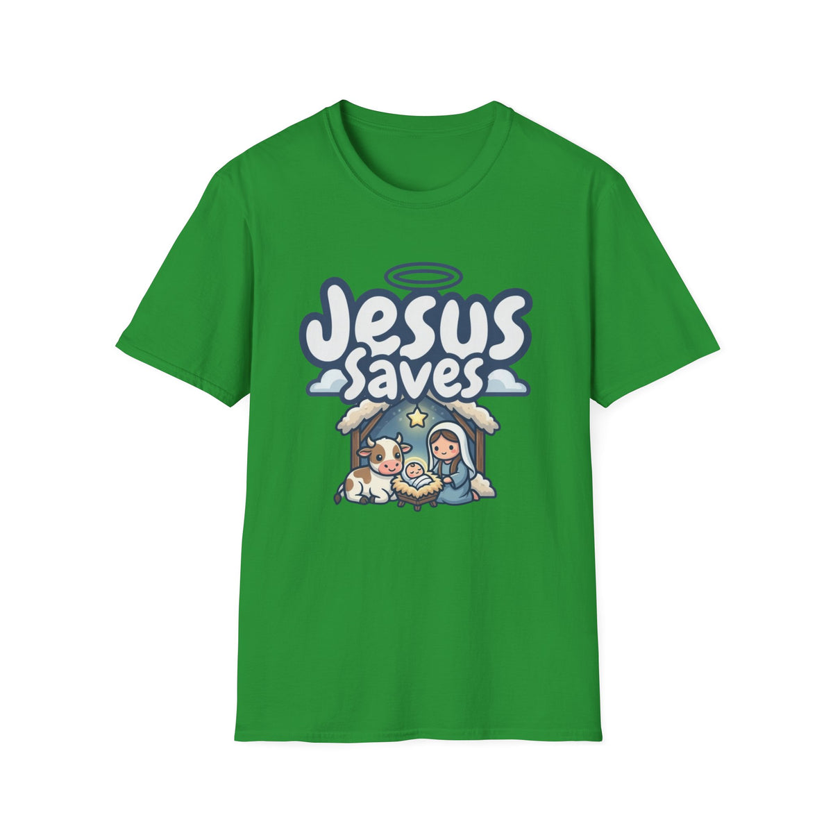Jesus Saves Nativity T-Shirt