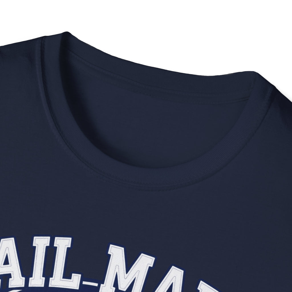 Haily Mary T-Shirt - Blue & White