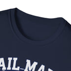 Haily Mary T-Shirt - Blue & White