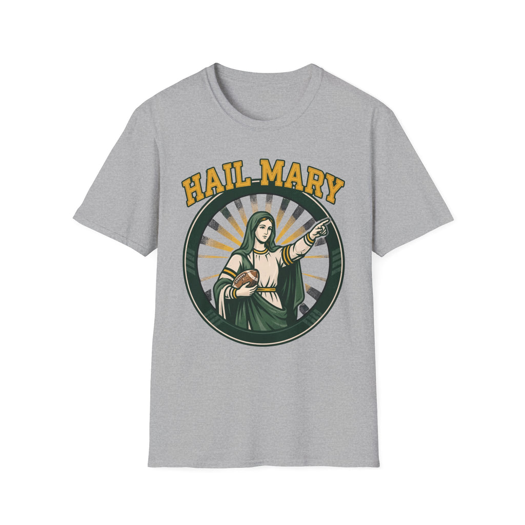 Hail Mary T-Shirt - Gold & Green