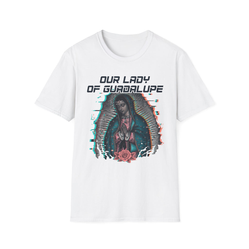 Our Lady of Guadalupe Glitch T-Shirt