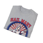 Hail Mary T-Shirt - Blue & Red