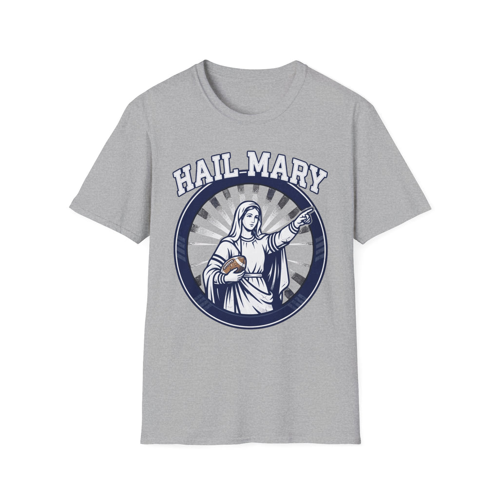 Haily Mary T-Shirt - Blue & White