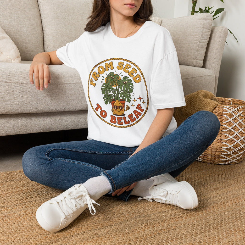 From Seed to Beleaf Graphic T-Shirt