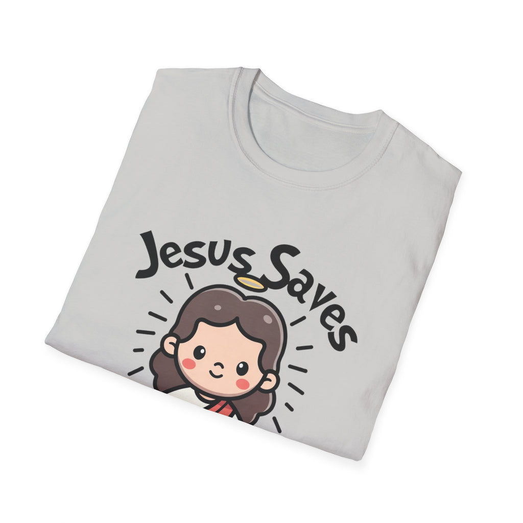Jesus Saves Kawaii T-Shirt