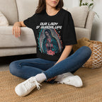 Our Lady of Guadalupe Glitch T-Shirt