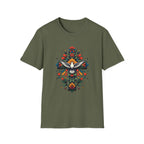 Dove & Floral Cross T-Shirt