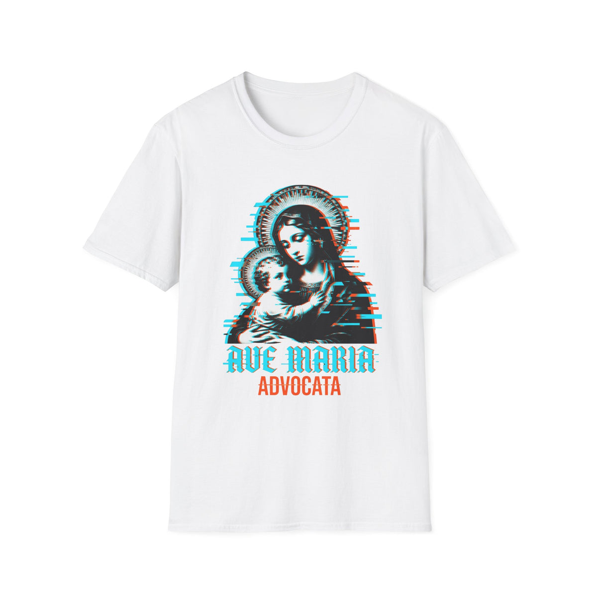 Ave Maria Advocata Glitch T-Shirt