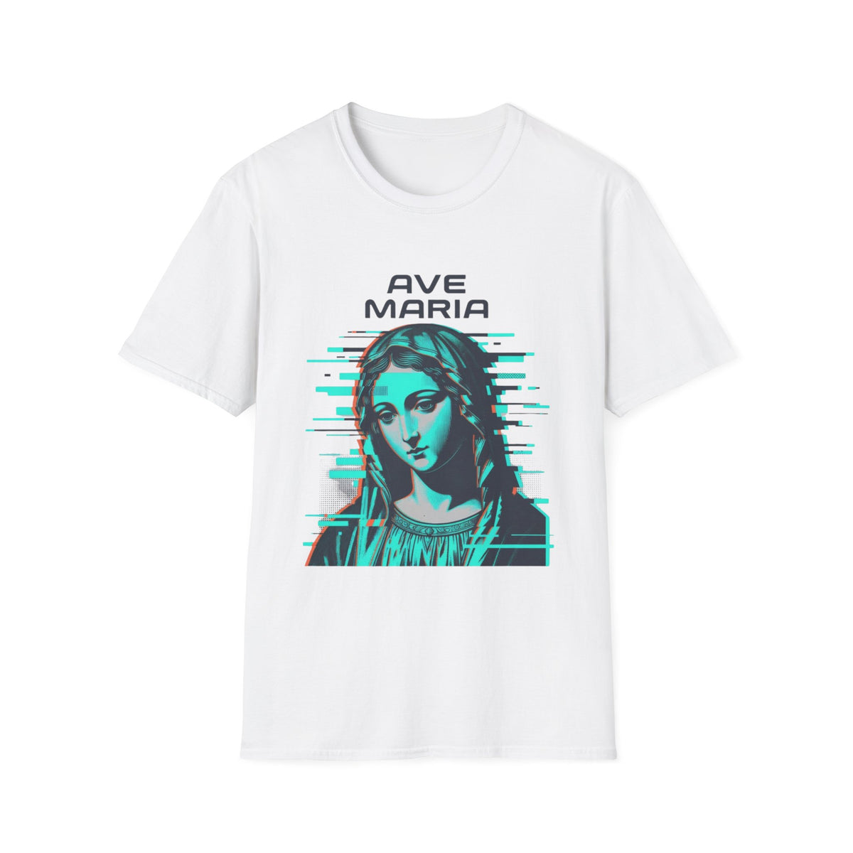 Retro Glitch Madonna T-Shirt