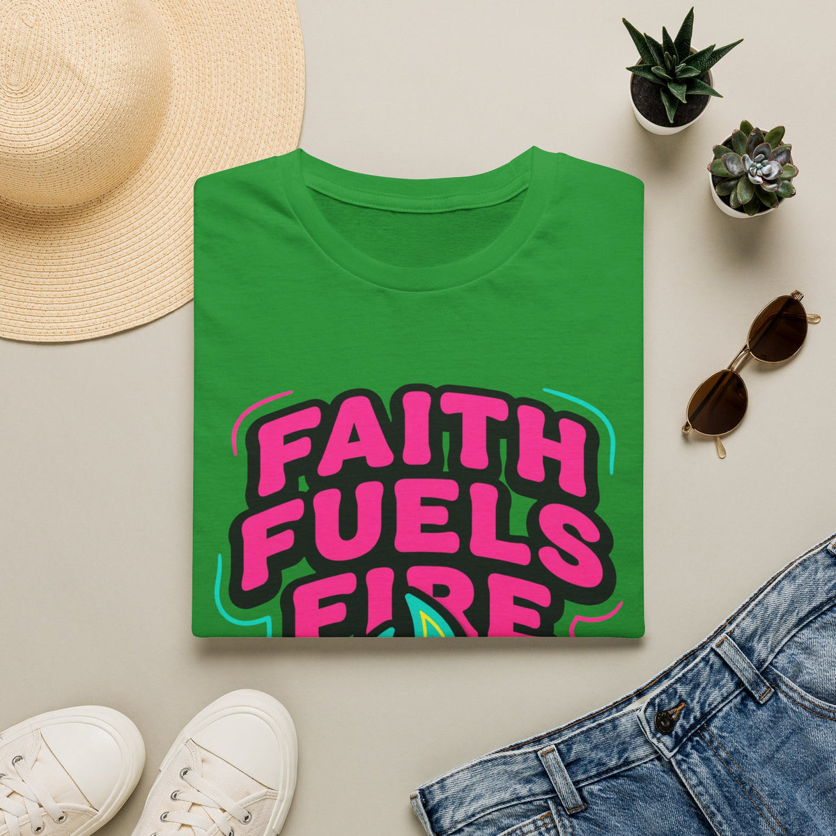 Faith Fuels Fire T-Shirt