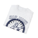 Haily Mary T-Shirt - Blue & White