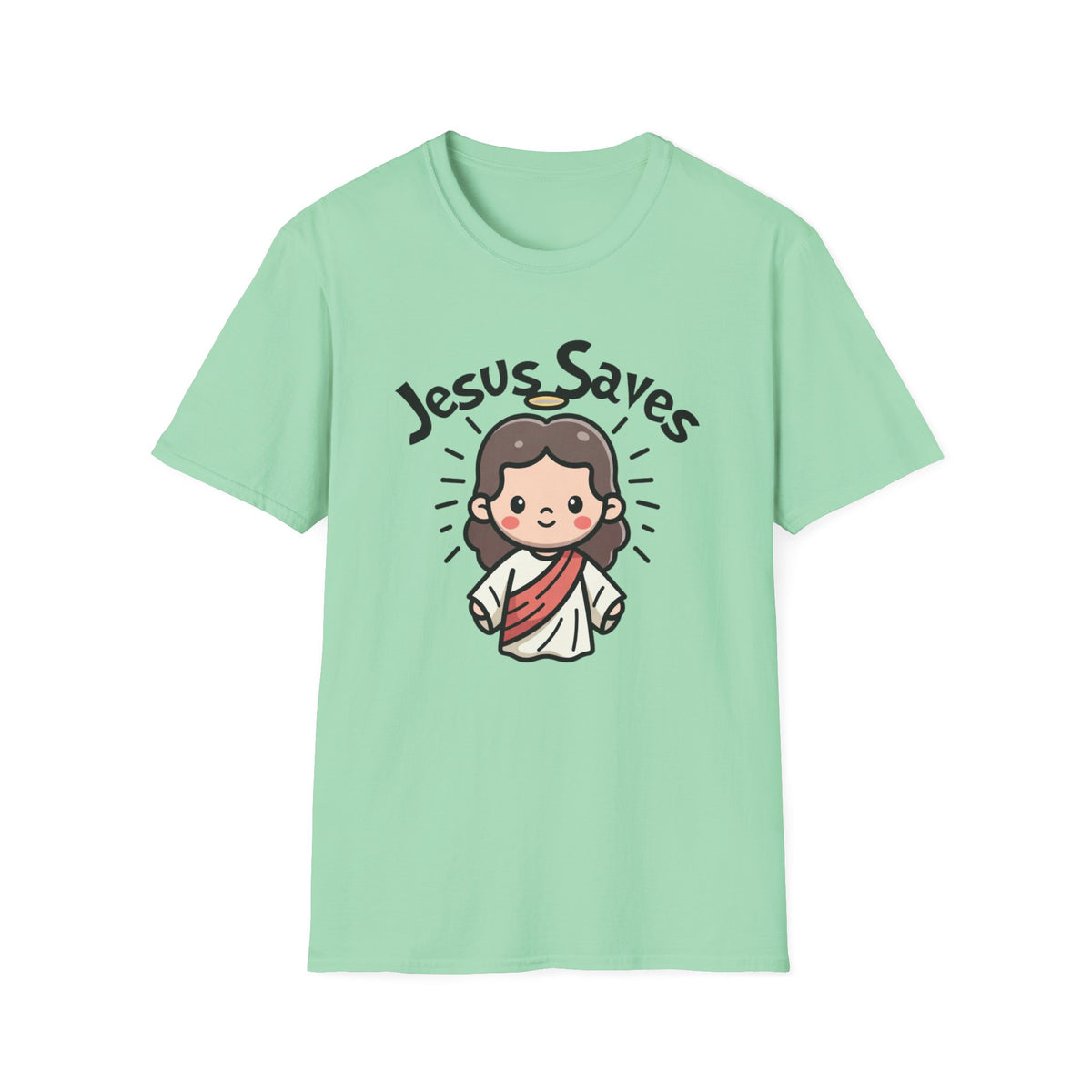 Jesus Saves Kawaii T-Shirt