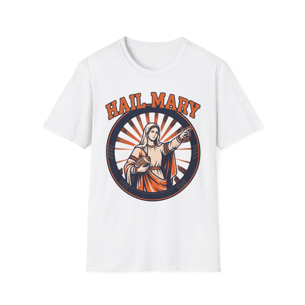 Hail Mary T-Shirt - Blue & Orange