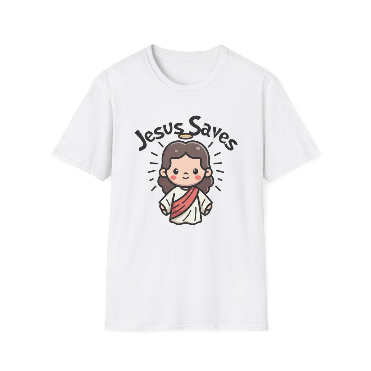 Jesus Saves Kawaii T-Shirt