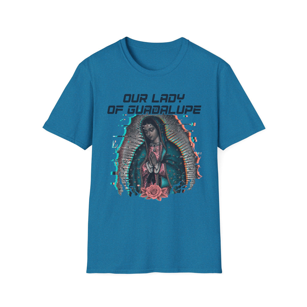 Our Lady of Guadalupe Glitch T-Shirt