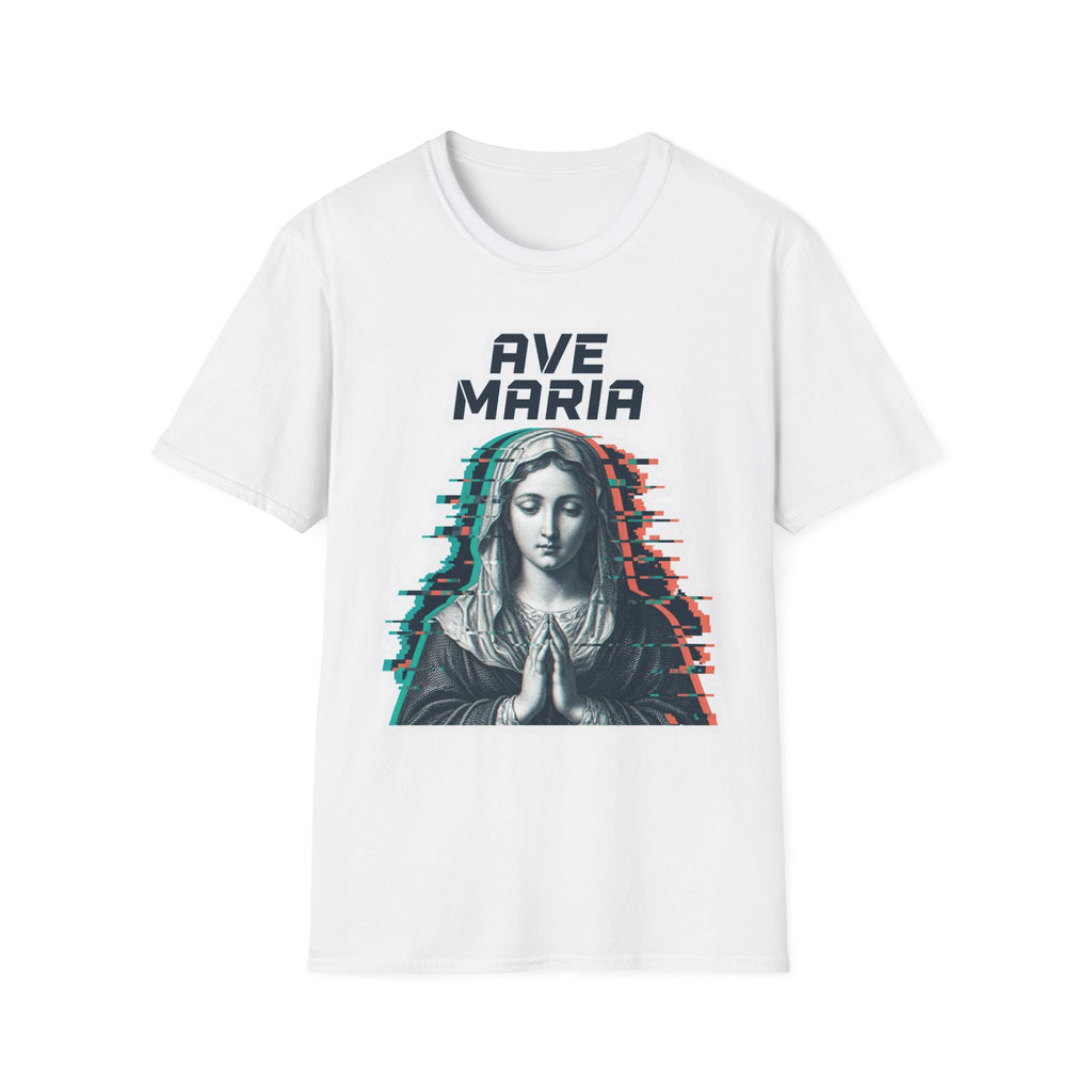 Ave Maria Glitch T-Shirt